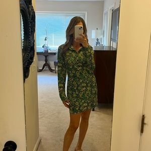 ZARA Floral Print Dress
